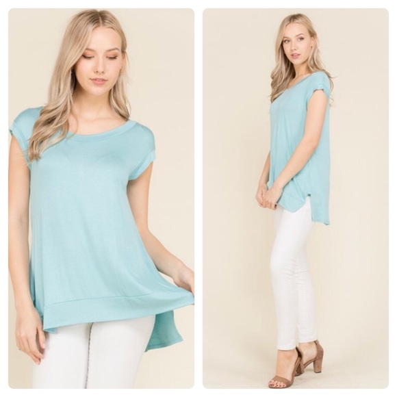 Aqua loose fit tunic - Picture 5 of 5